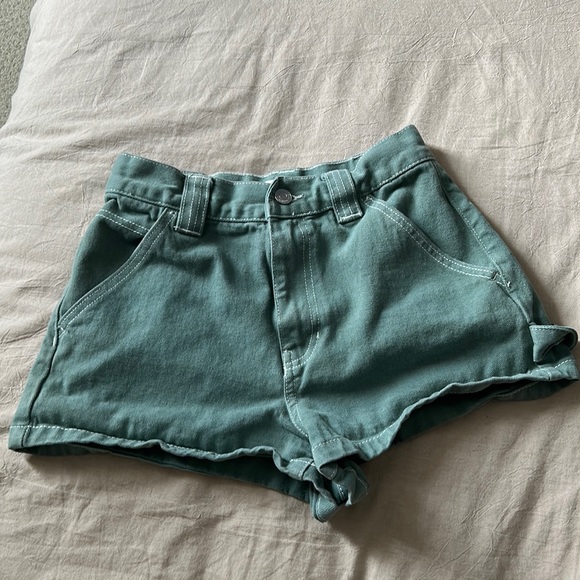 Green Shorts - Picture 1 of 3
